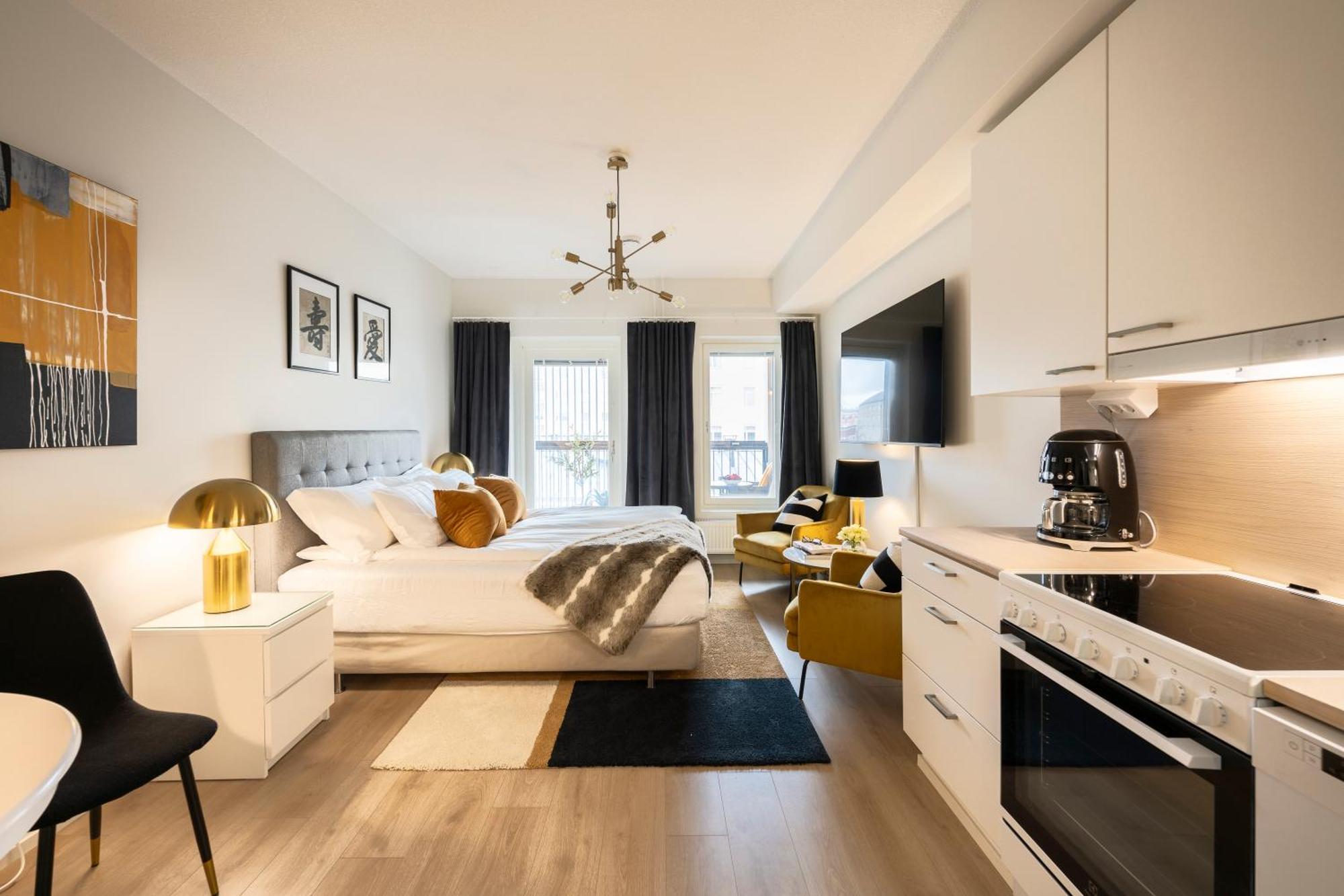 Appartement Premium In Center With Sauna And Balcony Pori